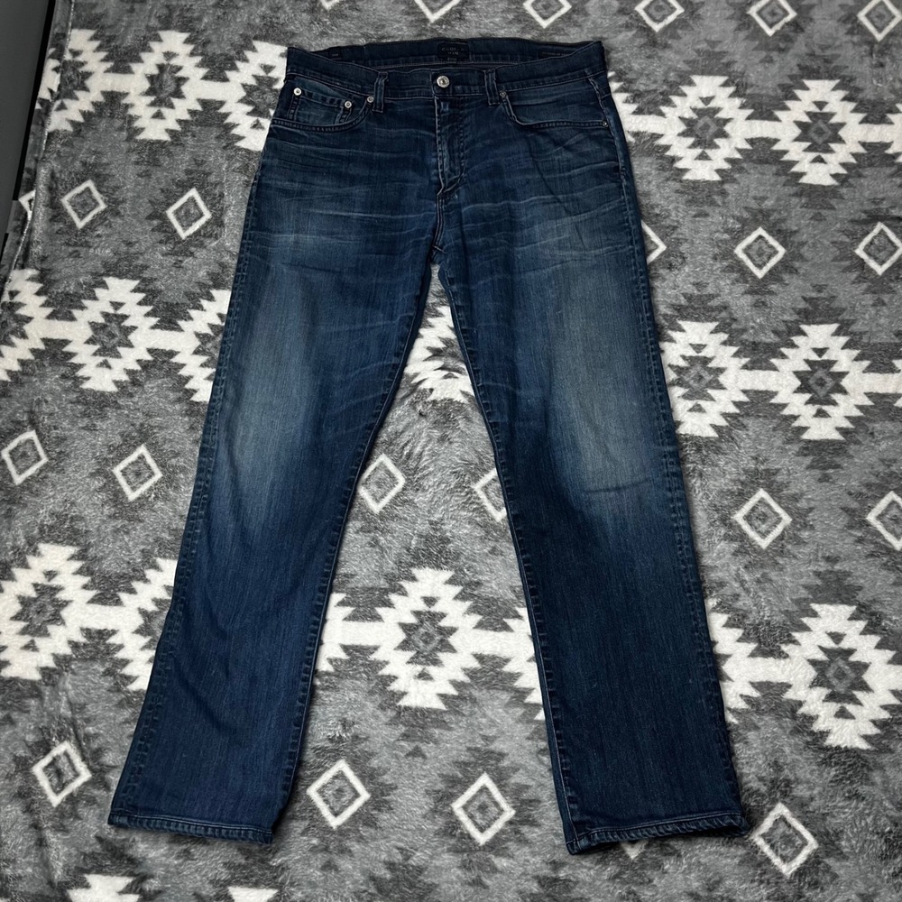 Citizens of Humanity Core Slim Straight Jeans 32 Dark Indigo 6034-861